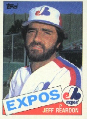 1985 Topps Baseball Cards      375     Jeff Reardon